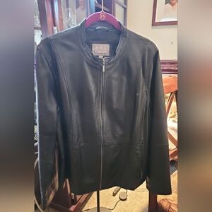 Black Leather Jacket*SOLD*